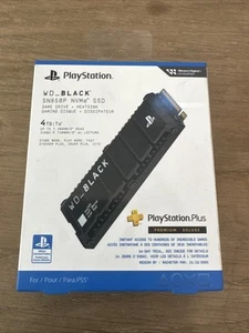 WD BLACK SN850P 4TB PCIe NVMe M.2 2280 Internal SSD w/Heatsink WDBBYV0040BNC New - Afbeelding 1 van 4