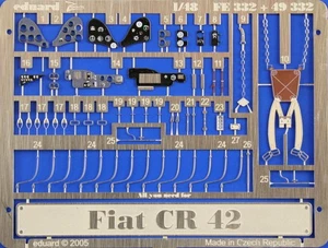 Eduard 1/48 CR 42 Falco Cockpit + Sicherheitsgurt (Italeri) FE332 - Bild 1 von 1