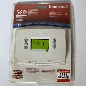 Honeywell Termostato Programmabile 7 Giorni (RTH2510B), Display Retroilluminato - Foto 1 di 8
