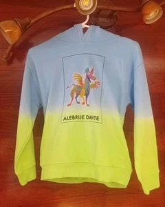 Disney Pixar Coco Alebrije Dante Sweatshirt Pullover Hoodie Kids Child Size 7/8 - Picture 1 of 5