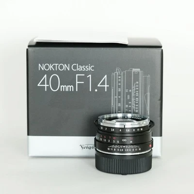 [Good condition] Voigtlander NOKTON Classic 40mm F1.4 MC VM [For Leica M] / - Image 1 of 4