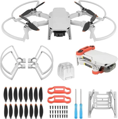 Leise Propeller Für DJI Mini 4K/2 SE/SE/2 Drohnen Propellerschutz Landegestell P - Bild 1 von 4
