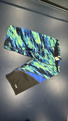 Jammers TYR azul y verde para hombre, talla 30 Foto 1 de 4