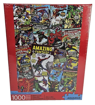 Rompecabezas de 1000 piezas Marvel Comics The Amazing Spiderman Marvel Villians Foto 1 de 4