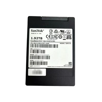 SANDISK 1.92TB SFF 2.5" 6G SATA SSD SDLF1CRR-019T-1HAP - Image 1 of 2