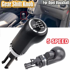 Pomo de cambio de marchas de coche 5 velocidades para 2006 2007 2008 2009-2014 Opel Corsa D Vauxhall - Imagen 1 de 11