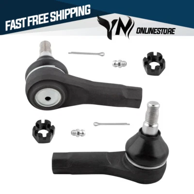 2Pcs Front Outer Tierods Driver & Passenger for 1989-1998 Mazda MPV 4WD ES3454 - Image 1 of 4