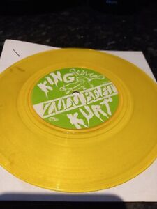 king kurt zulu beat 7 Inch yellow vinyl