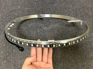 Only 1PC 15.5'' Pure White Single Row Wheel Light Replacement Car LED Rim Light - Picture 1 of 4