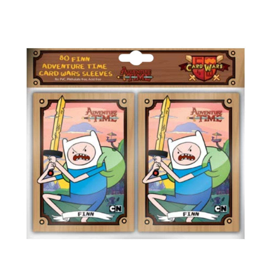 Cryptozoic Entertainment Adventure Time Card Wars Finn Card Sleeves Ages 8 Up - Image 1 of 1