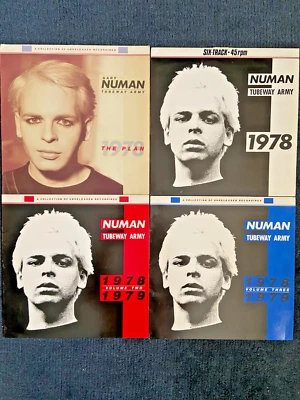 GARY NUMAN / TUBEWAY ARMY - a collection of unreleased recordings - 4 Vinyls - Bild 1 von 4