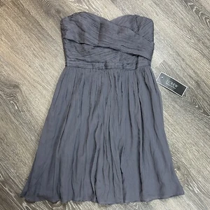 J. Crew NWT Arabelle Dress in Silk Chiffon Size 8 - Picture 1 of 8
