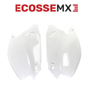 Paneles laterales Kawasaki KX250 2003-2008 blanco 3739 047 EVO motocross - Imagen 1 de 7