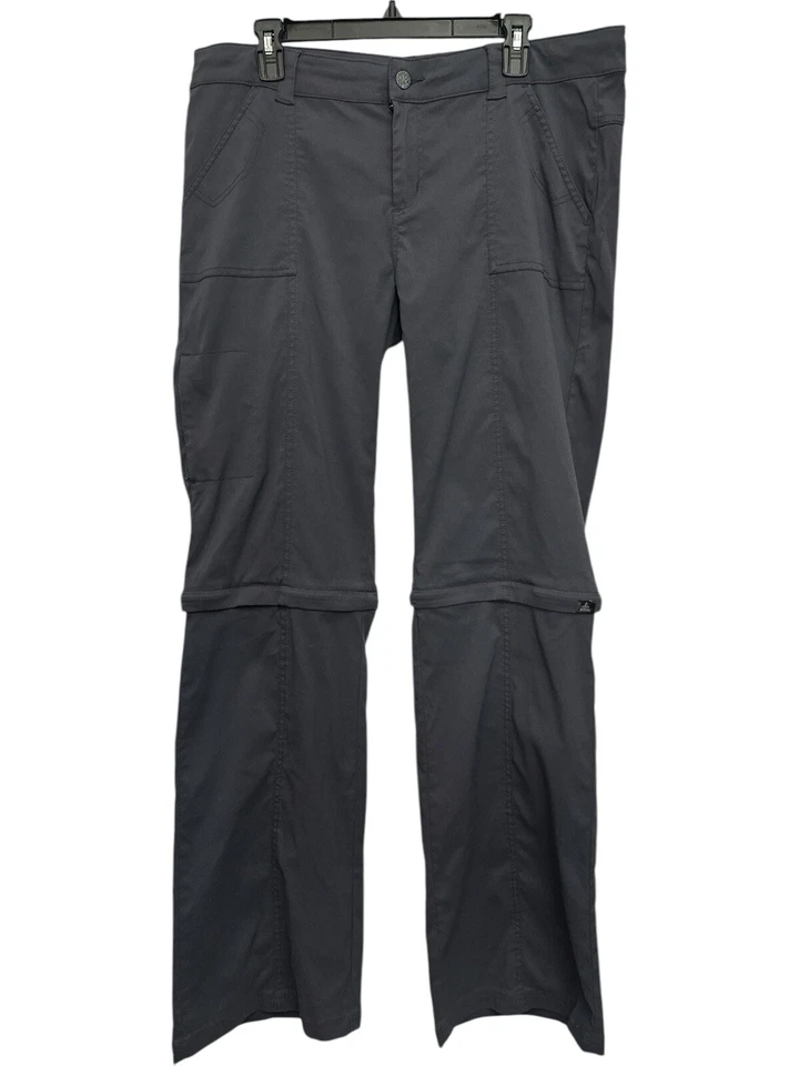 PrAna Monarch Convertible Pants Size 14 Tall Inseam Hiking Outdoor Nylon Pockets - Image 1 of 4
