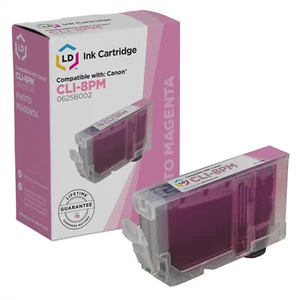 LD 0625B002 CLI8PM CLI8 Photo Magenta Ink Cartridge for Canon PIXMA MP800 iP5200 - Picture 1 of 9