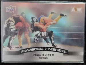 2023 AEW Penta El Zero M Fearsome Finishers Trading Card Upper Deck #90137 - Picture 1 of 2