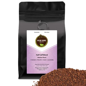 Half Caff Blend Swiss Water | Organic | Arabica | Medium Roast | Fresh Roasted - Picture 1 of 9
