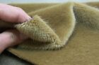 Tyber Luxury Synthetic Bear Fabric - 1/4" LIGHT BROWN - 8" X 56"