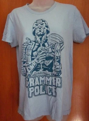 JUDGE DREDD Mega-City One youth XL tee Grammar Police T shirt UK comic - Image 1 of 2