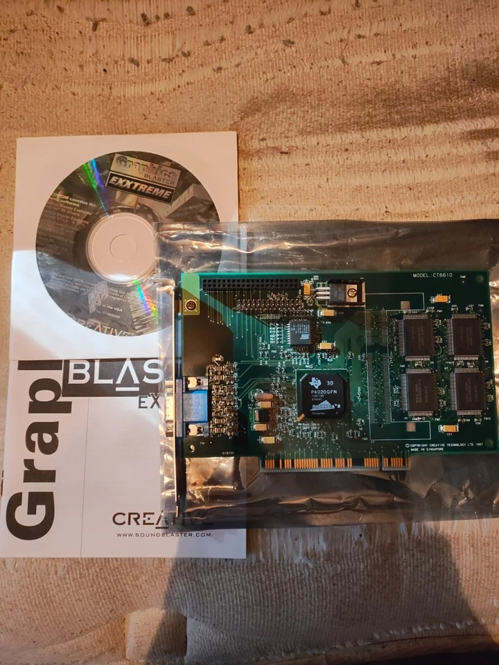 Creative Labs Graphics Blaster Exxtreme2 Video Card, CT6610 w/Permedia 2 chipset - Image 1 of 1