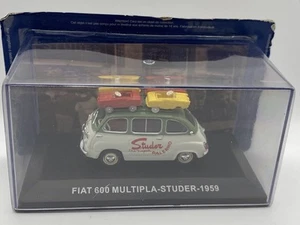 Fiat 600 Multipla STUDER 1959 Ixo altaya 1:43 Diecast VAN - Picture 1 of 1