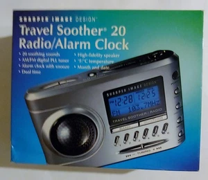Orig. Empty Box ONLY - for Sharper Image Travel Soother 20 Radio Alarm # SI621 - Picture 1 of 7
