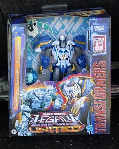 TRANSFORMERS LEGACY UNITED 3PK THUNDERTRON,NIGHTSTRIKE,CALCITRON 2024 HASBRO NEW - Picture 1 of 6