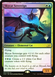 MTG FOIL Skycat Sovereign Promo Pack Ikoria Lair of Behemoths  - Promo: - Picture 1 of 1