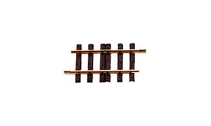 LGB 10150 6" G Gauge Brass 1/2 Straight Track Section - Picture 1 of 2