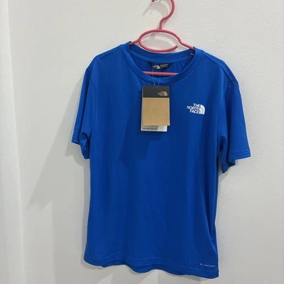 NWT The North Face Teen 24/7 FlashDry T-Shirt Blue Boys Size L(12) Hero Blue - Image 1 of 4