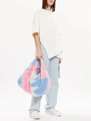 Bolso de Hombro Adidias Originals Sherpa Multicolor Corton Candy Foto 1 de 4