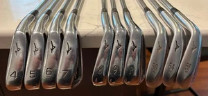 Mizuno golf iron set right-handed 4-PW + 3 wedges (MX300/MP58/50/54/58 | stiff) - Picture 1 of 10