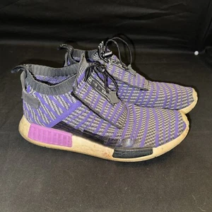 Adidas NMD_TS1 PK Primeknit, BB9177, lila/grau, Herren Laufschuhe, Größe 11,5 - Bild 1 von 8