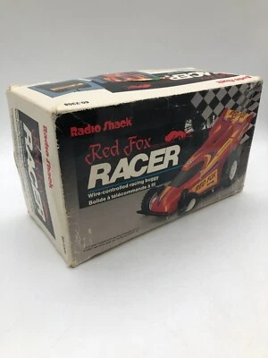 1989 Radio Shack Red Fox Racer Wire-Controlled Racing Buggy Car - Image 1 of 4