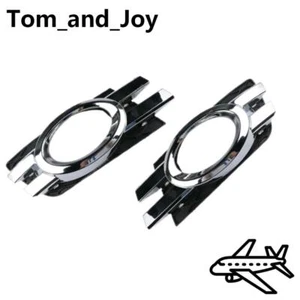 Chorme Front Bumper Fog Light Grille Cover Set For Mercedes X164 07-09 GL450 - Picture 1 of 9