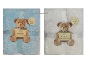 NEW Fleece Sherpa Blanket Throws Sofa Kids Bed Teddy Bear Luxury Soft Children - Picture 1 of 3