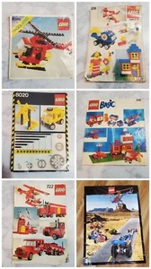 Lot of 6 Vintage Lego Manuals / Catalogs / Poster - Picture 1 of 8