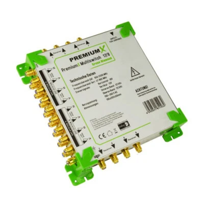 PremiumX ECO 17/8 Multischalter Multiswitch SAT Verteiler Switch Standby Betrieb - Bild 1 von 4