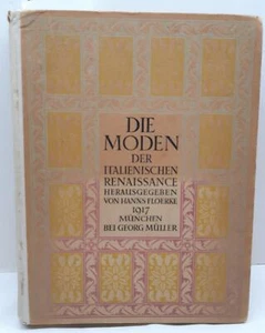 Floerke H. Die moden italienischen renaissance 1917 Muncher - Imagen 1 de 6