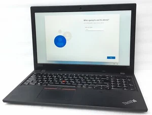 Lenovo Windows Laptop PC Thinkpad L590 - i7-8565 @ 2.0 - 16GB RAM - 15.6" - 5... - Picture 1 of 6