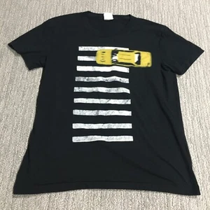Abercrombie & Fitch T Shirt Women's Small Black Taxi Car Graphic Muscle Ladies - Picture 1 of 8