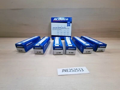 QTY 6 NEW GENUINE GM ACDelco Iridium Spark Plugs 41-988 - Image 1 of 4