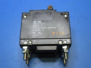 TE P&B W92-X112-7 CIRCUIT BREAKER 7A 250V 50/60Hz 2 Pole READ DESCRIPTION PLEASE - Picture 1 of 4