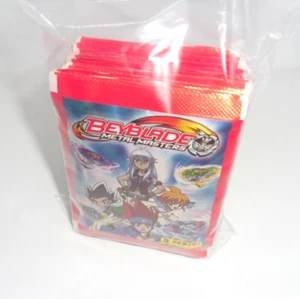 PANINI BEYBLADE METAL MASTERS 2012 - 50 PAQUETES SELLADOS - 250 PEGATINAS - Imagen 1 de 3