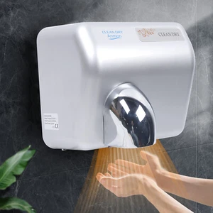 Powerful Wall Mounted Automatic Electric Hand Dryer Commercial Washroom 2300W AU - Picture 1 of 11