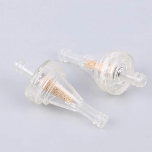 2Pcs 1/4"" 6mm-7mm Oil Inline Petrol Gasoline Gas Fuel Filter Cleaner - Picture 1 of 12