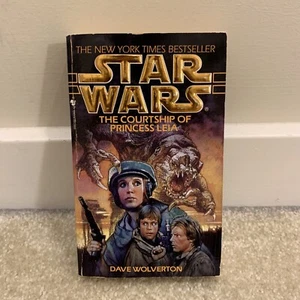 Star Wars Courtship of Princess Leia Paperback Novel Book Dave Wolverton - Picture 1 of 11