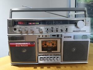 Very Rare Toshiba RT-S802.STEREO RADIO CASSETTE RECORDER.Collector's Dream (2)