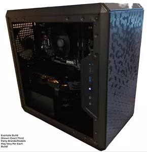 Stock Trading Desktop PC Quad Monitor Ready Radeon RYZEN CPU 32GB RAM 1TB SSD - Picture 1 of 9