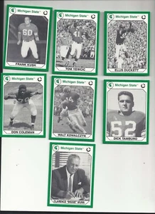 Lot of 7 1952 Michigan State MSU  National Championship football cards - Picture 1 of 2